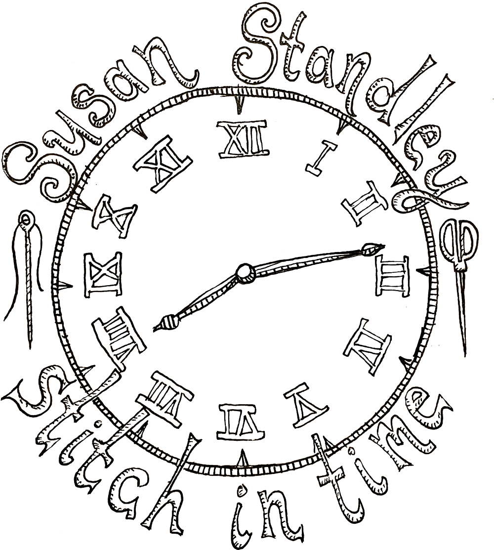 Susan Standley Stitch In Time Logo